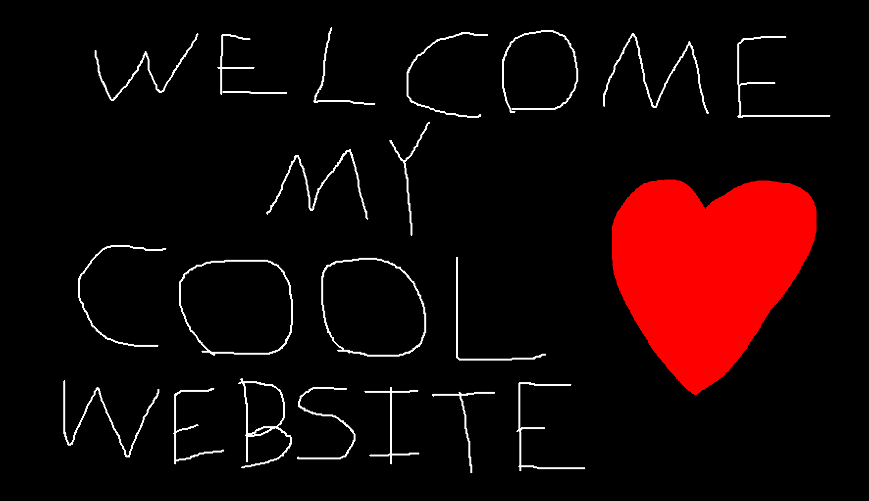 WELCOME MY COOL WEBSITE ❤️